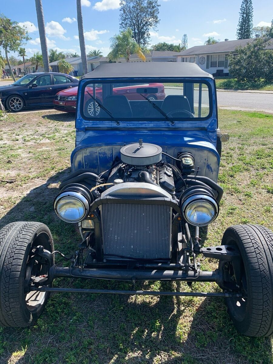 1988 jeep wrangler blue rwd automatic rat rod