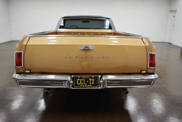 1965 chevrolet el camino 22869 miles gold 283 v8 200r4 automatic