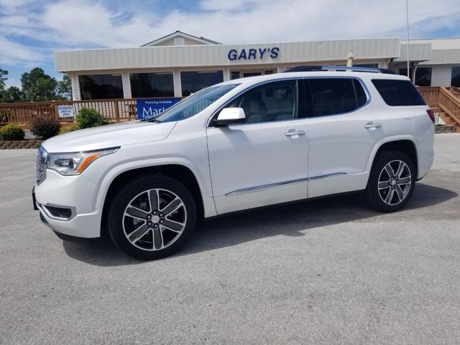 used 2017 gmc acadia fwd denali sneads ferry, nc 28460 for sale in north topsail beach, north carolina