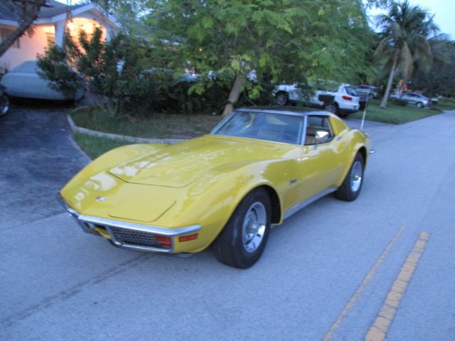 1971 corvette numbers matching