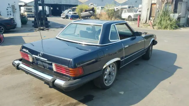 1980 mercedes benz 450sl hardtop convertible california theft recovery- see vid