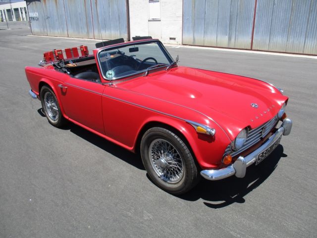 1966 triumph tr4a irs, great running, rust-free and solid ca car with overdrive