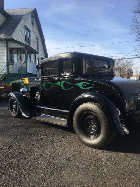 1928 ford steel coupe chopped