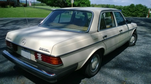 1982 mercedes 240d diesel manual inspected runs great video no reserve