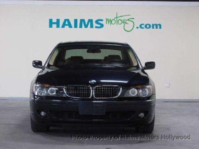 used 2006 bmw 7 series for sale. in hollywood, fl