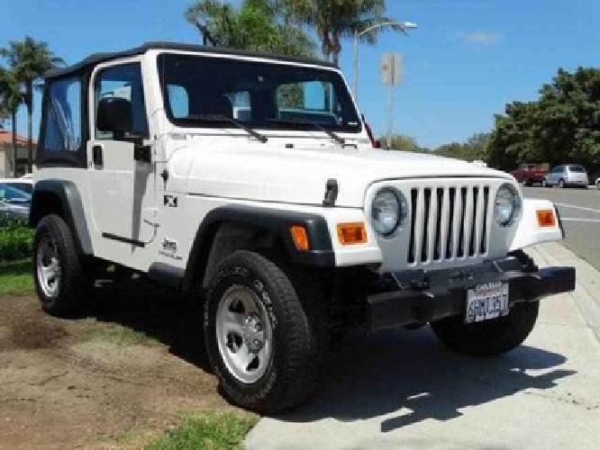 2006 jeep wrangler x in carlsbad, ca
