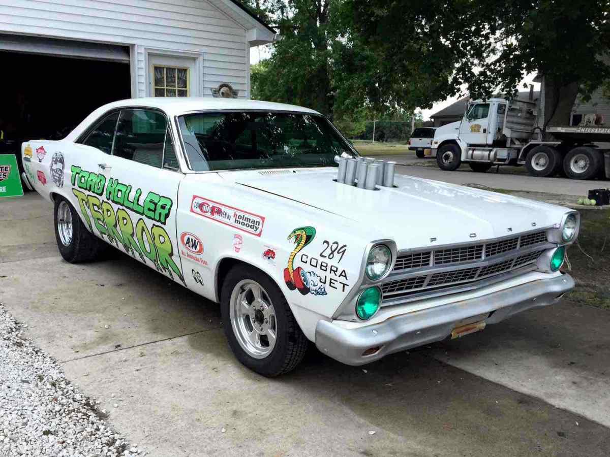 1967 ford fairlane 500 2 door hardtop - street/strip/gasser - street legal