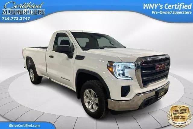 2021 gmc sierra 1500 regular cab pickup 2d 8 ft in grand island, new york