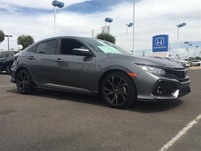 used 2018 honda civic sport hatchback phoenix, az 85014 for sale in phoenix, arizona