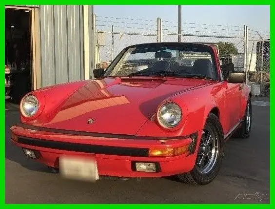 1986 porsche 911 carrera convertible,rwd,5-speed manual,6 cylinder,46,000 miles