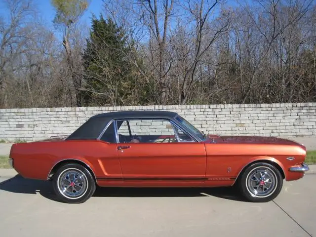 1966 ford mustang gt coupe 289 a-code w/ powersteering / disc brakes / ac