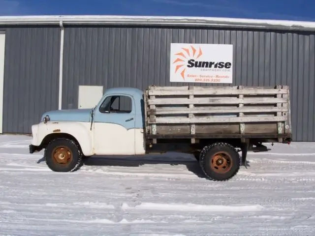 1958 studebaker transtar stake bed truck