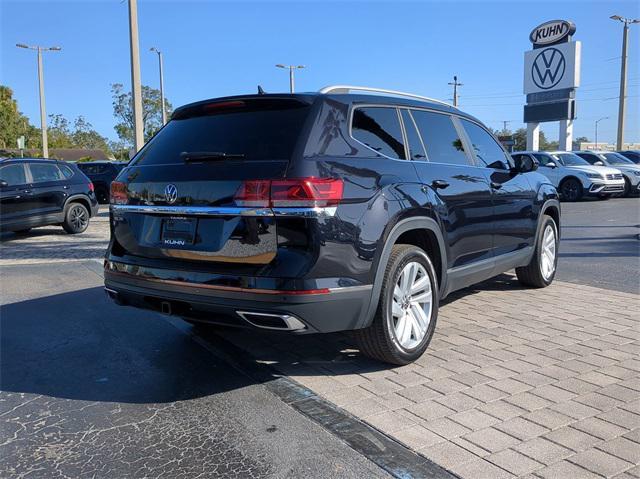 2021 volkswagen atlas 3.6l sel