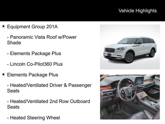 2020 lincoln aviator reserve awd