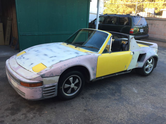 bad ass porsche 914-v8 350, rare beach boy racing body, black wheels, titled,go