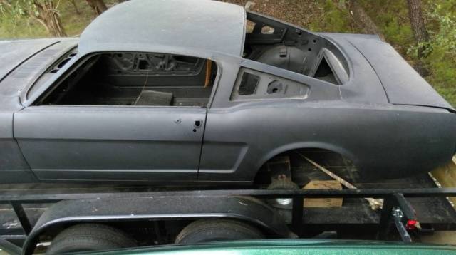 1965 ford mustang fastback conversion shell