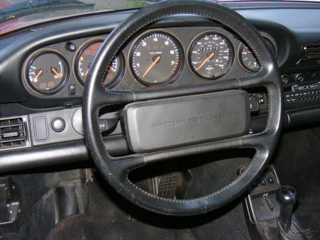 1989 porsche 911 carrera 4 coupe, numbers matching, 3.6l eng, 5-speed manual awd