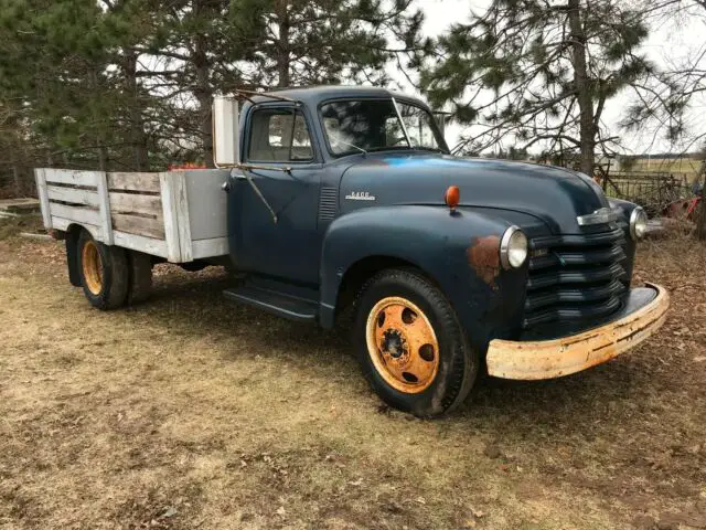1953 chevy truck 6400 flat bed dually 1-1/2 ton chevrolet