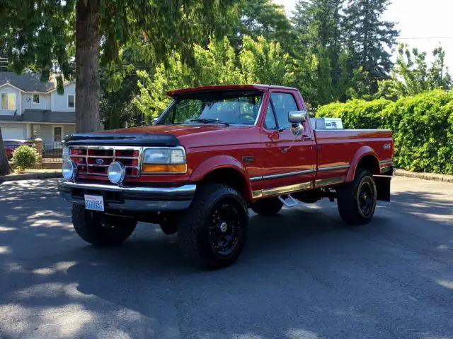 1994 ford f-350 4x4 reg cab 2dr 5-speed maunal 7.3l turbo diesel 2owners 150+pic