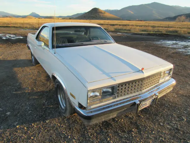 1985 chevy el camino*runs*drives*very nice*california surivor car*solid*