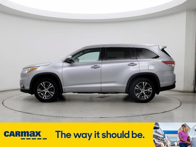 2016 toyota highlander xle