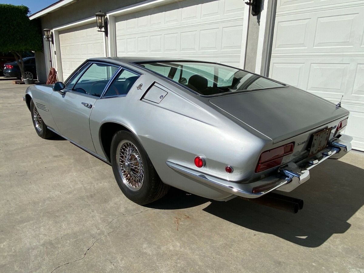 1972 maserati ghibli 4.9 ss , 28,100 miles, just out of long storage, original