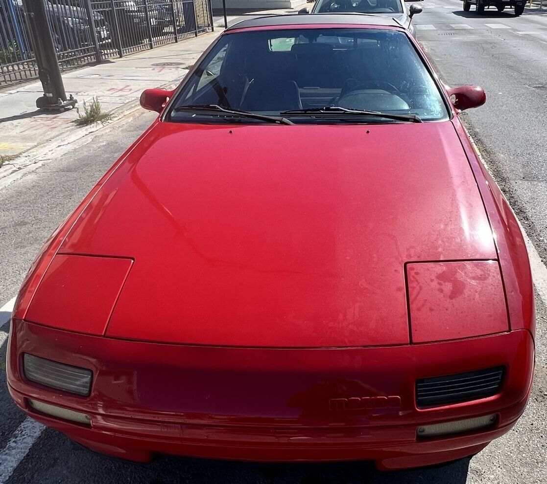 1991 mazda rx-7 convertible 1.3l rotary, leather, rear defrost, a/c