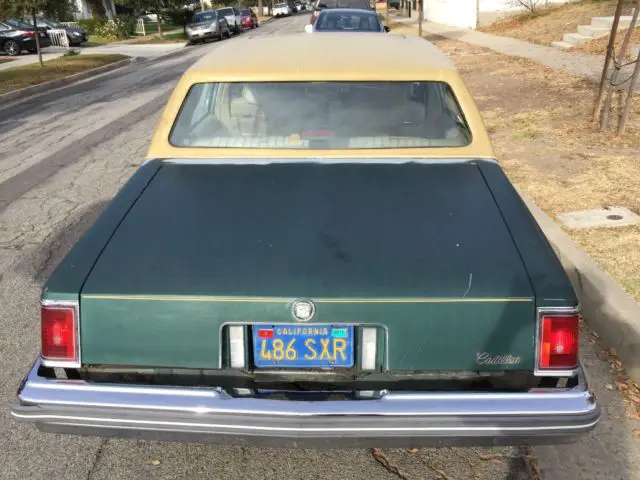 1977 cadillac seville green working engine