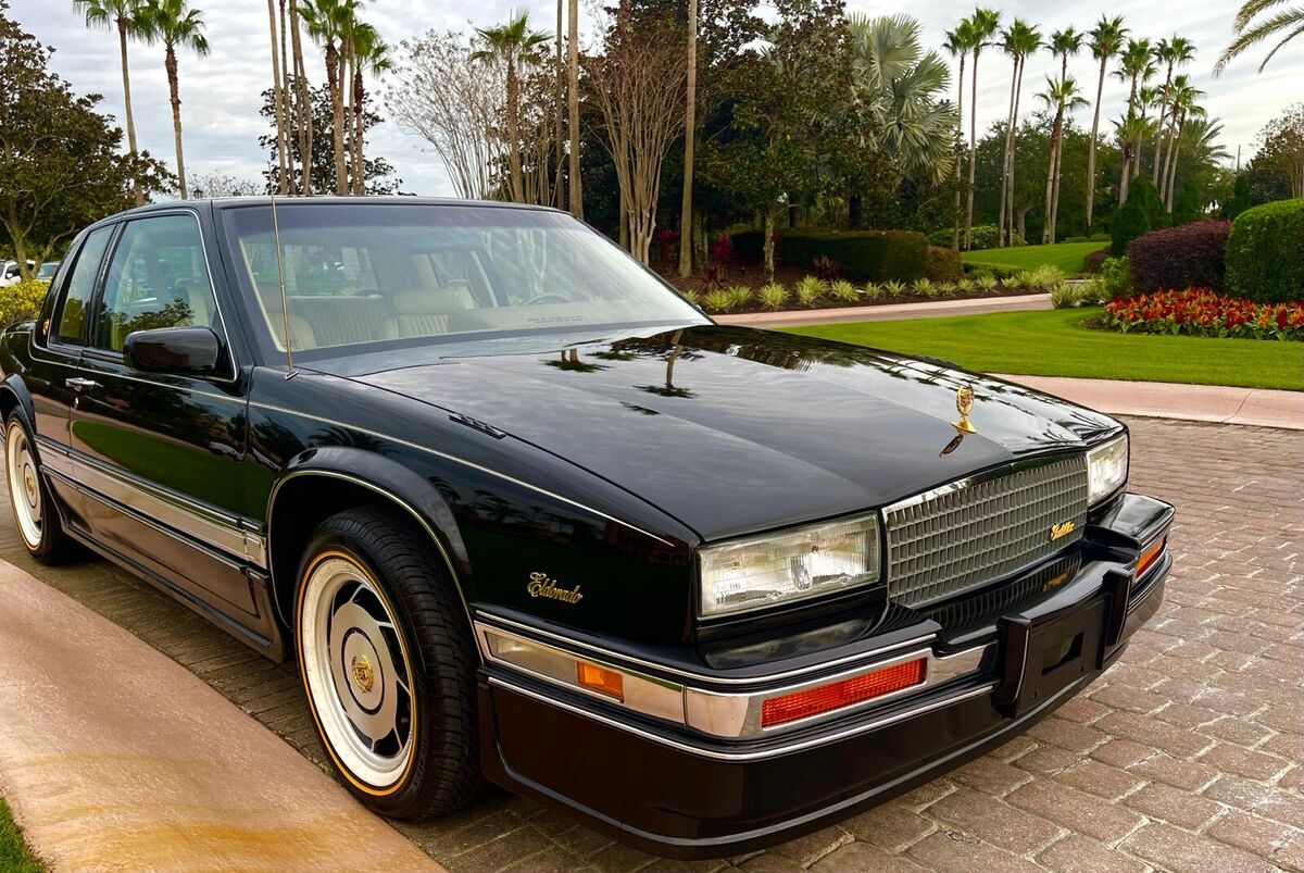 1987 cadillac eldorado black fwd automatic