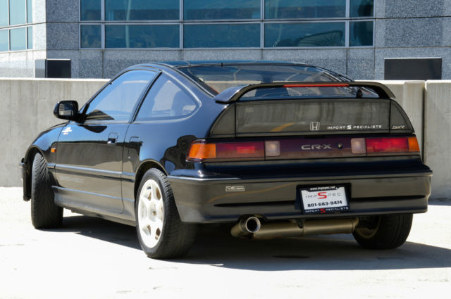 1991 honda crx si glass roof, zc motor
