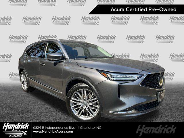 2022 acura mdx advance package