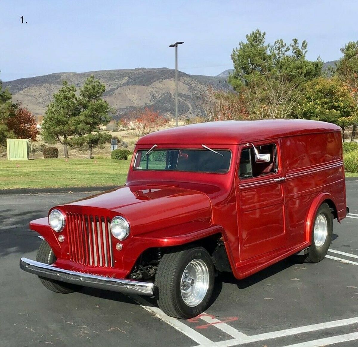 1949 willys jeep overland delivery street rod pro built chassis