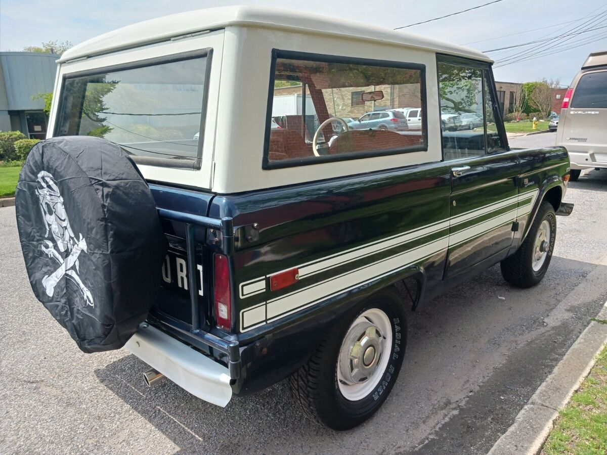 1975 ford bronco sport302 v8 manual restored 4x4 low miles super nice truck!!!