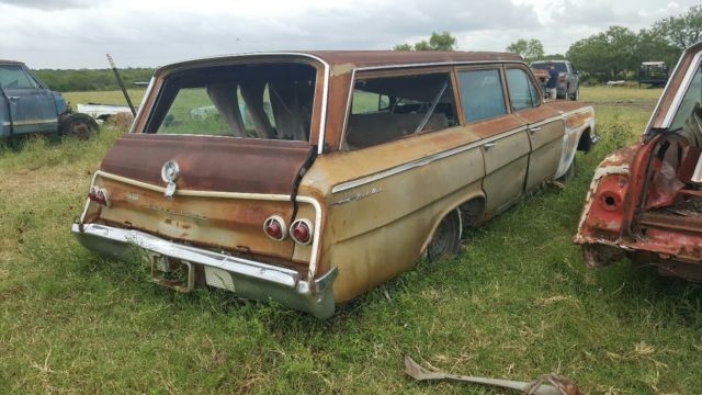1962 belair wagon project roller