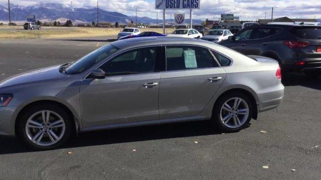 2014 volkswagen passat tdi sel premium for sale in bozeman, montana