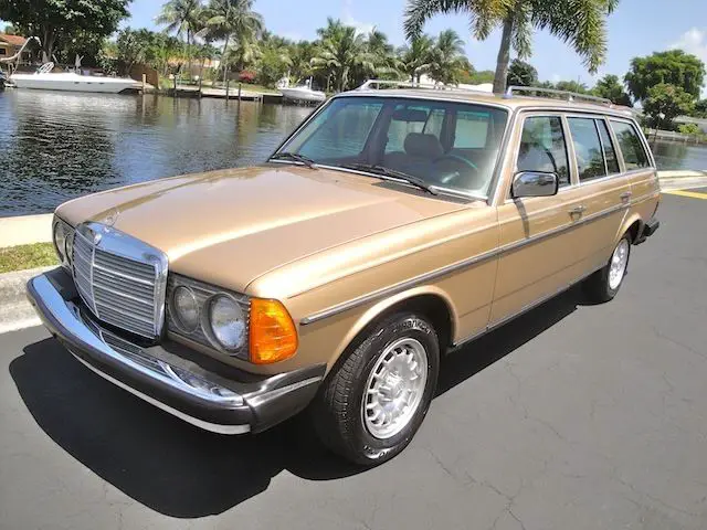 84 mercedes 300tdt wagon t-diesel*gorgeous in&out*rare find so nice*rust free*fl