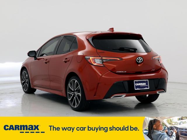 2019 toyota corolla hatchback xse
