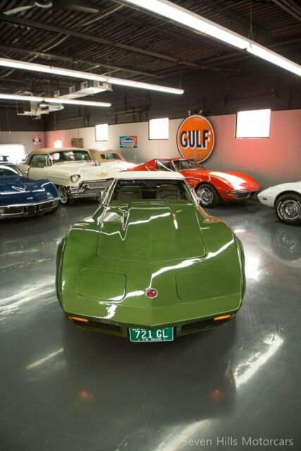 very low miles, #'s match, stunning condition, elkhart green/saddle leather