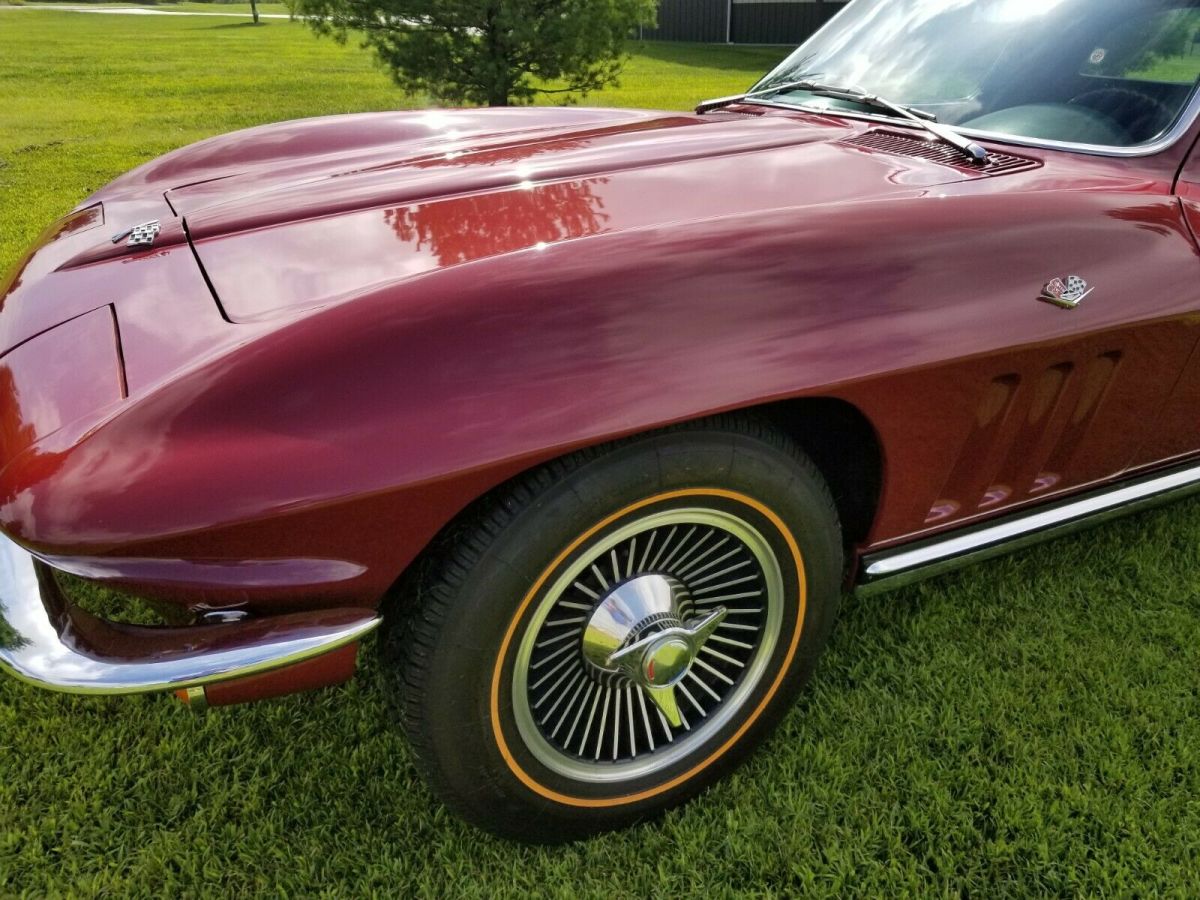 1965 corvette coupe recent frame off restoration