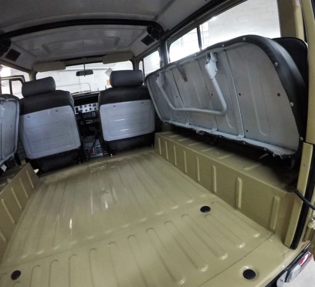 rare 1984 fj43 toyota land cruiser!!! full frame off restoration