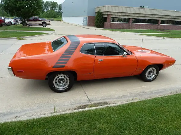 1972 plymouth gtx 440 cid motor v8 7.2l/727 auto trans