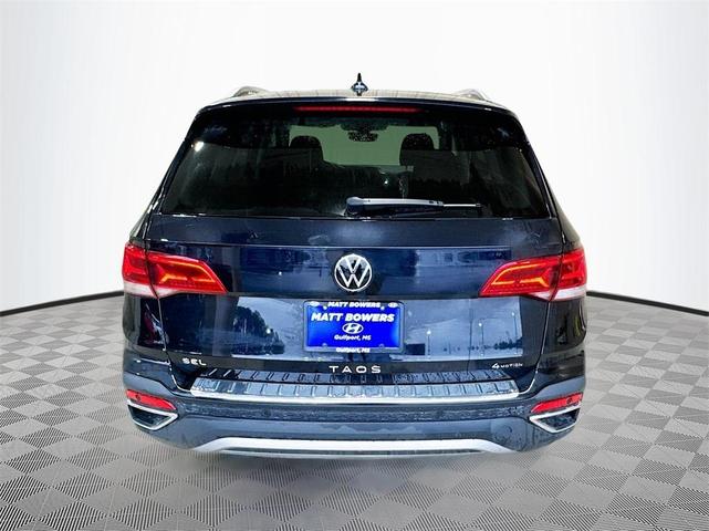 2022 volkswagen taos 1.5t sel