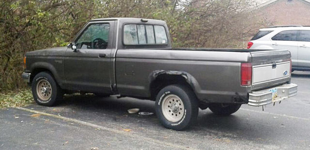 1991 ford ranger 3.0 5 speed basic transportation rusty runs starts