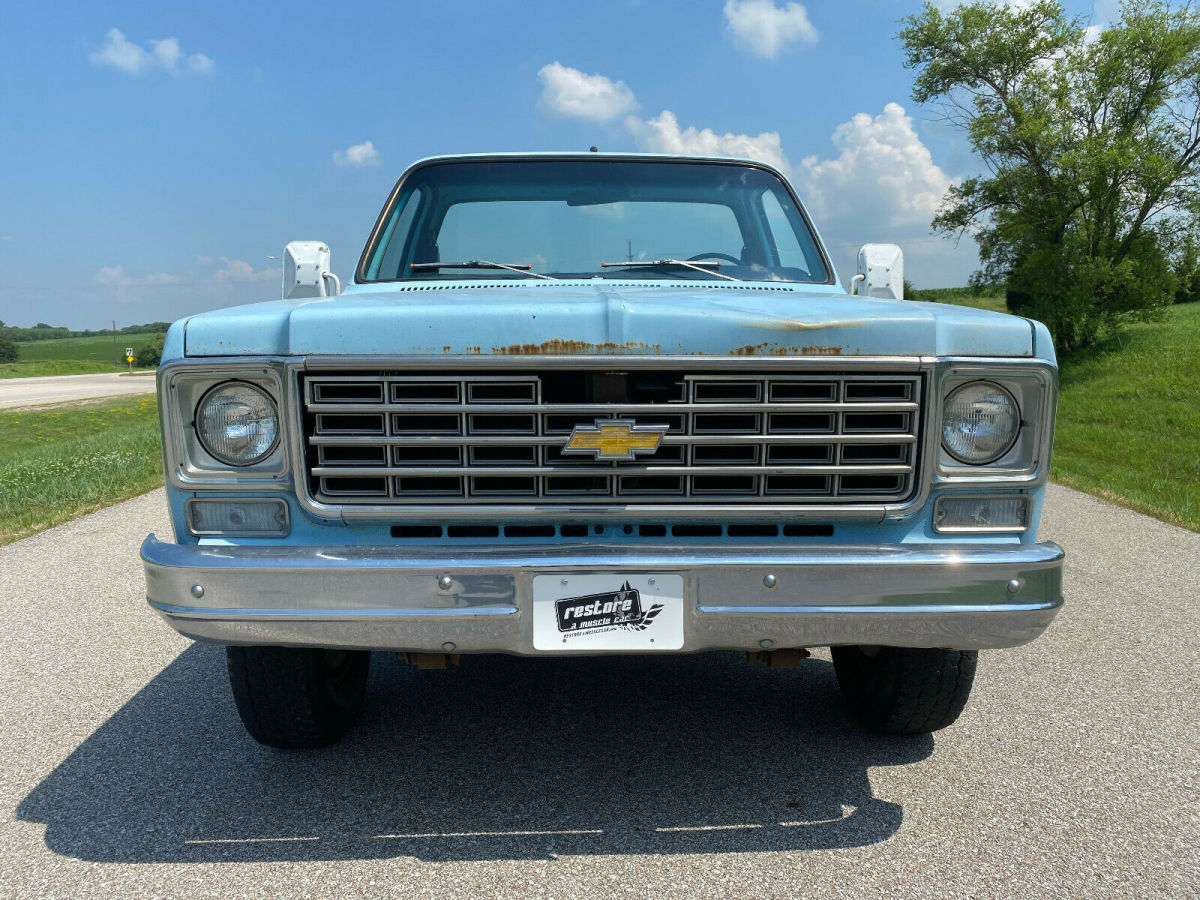 1976 chevrolet k20, spirit of '76, bonanza, 350, 4 speed, 4x4, 61k miles