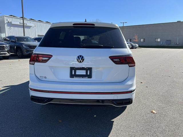 2022 volkswagen tiguan 2.0t se r-line black