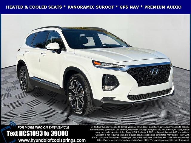 2019 hyundai santa fe ultimate 2.0t