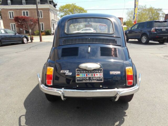 1969 fiat 500l used as a "promotional vehicle" makes a great movie car!