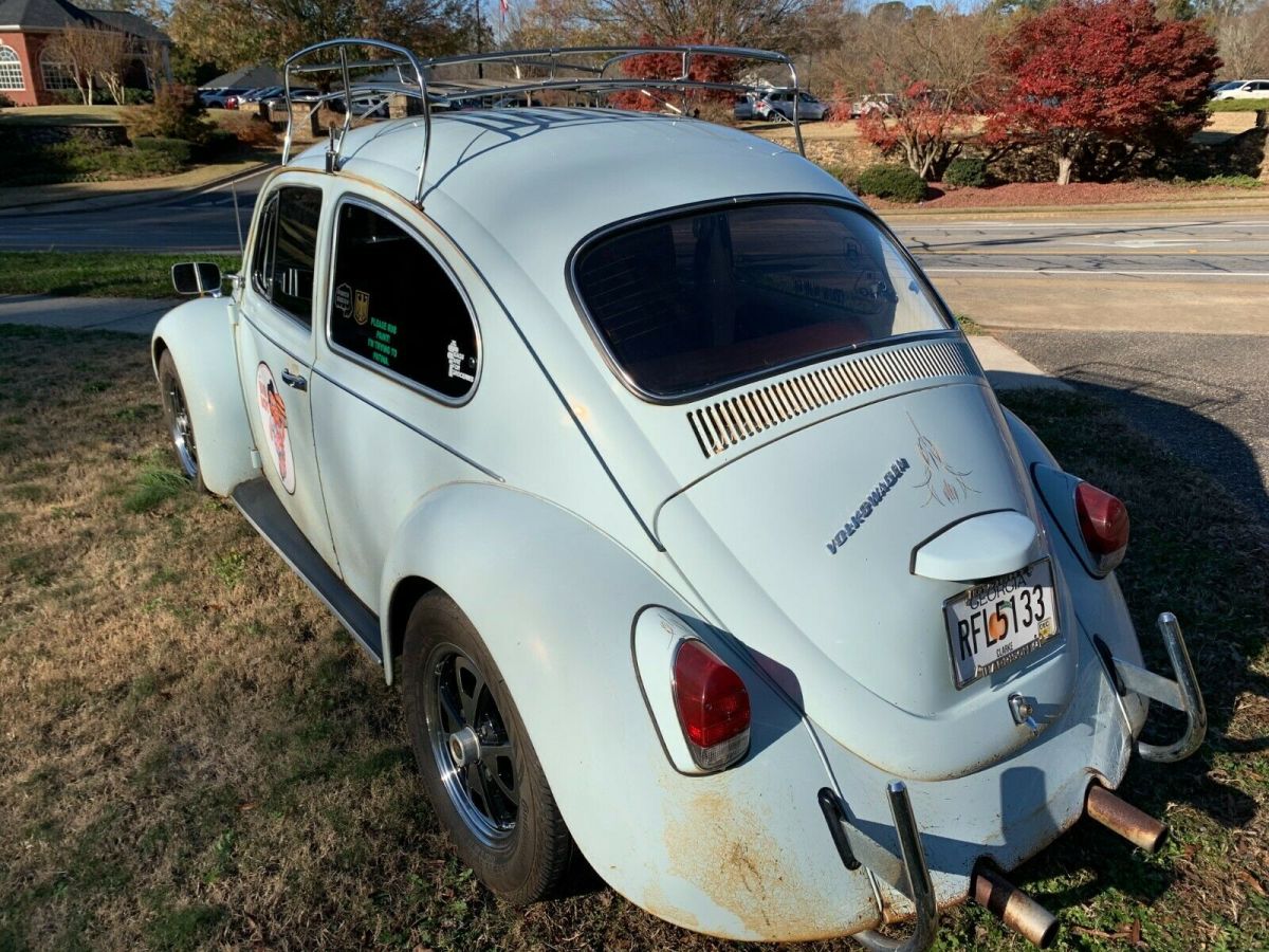 1969 vw beetle volkswagen bug 1641 no reserve gene berg 4sp original paperwork
