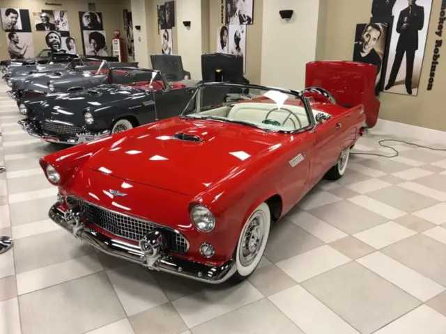 1956 ford thunderbird convertible concours ready