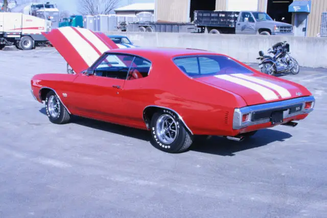 1970 chevelle - ss - 396 - full restored - cowl induction - 4 speed - amazing